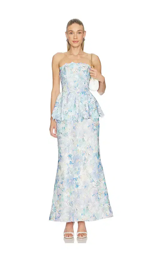 ELLIATT Kalissa Peplum Gown