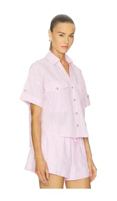 BLANKNYC Button Up Top | Thumbnail 2