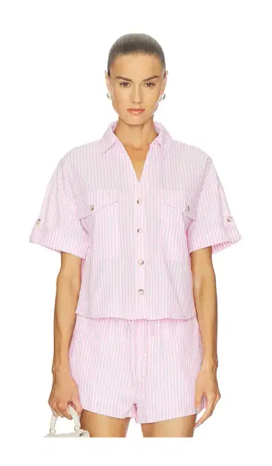 BLANKNYC Button Up Top | Thumbnail 1