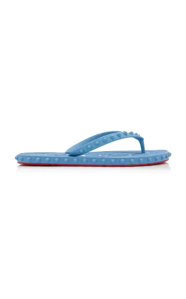 Christian Louboutin Super Loubi Flip Donna Rubber Sandals | Thumbnail 1 Christian Louboutin Super Loubi Flip Donna Rubber Sandals | Thumbnail 1