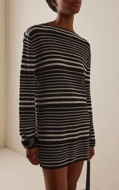 ELCE Exclusive Aura Linen Mini Dress | Thumbnail 3