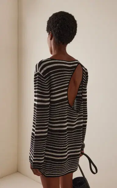 ELCE Exclusive Aura Linen Mini Dress | Thumbnail 4