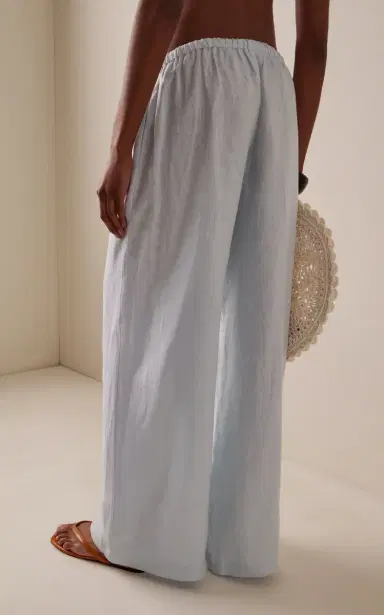ELCE Faye Linen Wide-Leg Pants | Thumbnail 4 ELCE Faye Linen Wide-Leg Pants | Thumbnail 4