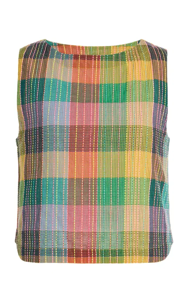 Boteh Echo Cotton Shell Top