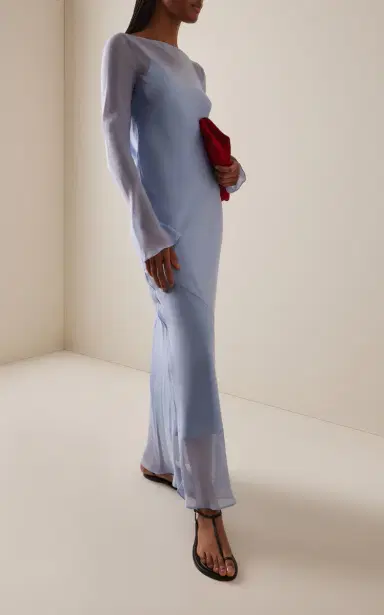 BONDI BORN Capri Silk Maxi Dress | Thumbnail 2 BONDI BORN Capri Silk Maxi Dress | Thumbnail 2