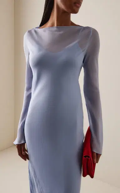 BONDI BORN Capri Silk Maxi Dress | Thumbnail 3 BONDI BORN Capri Silk Maxi Dress | Thumbnail 3