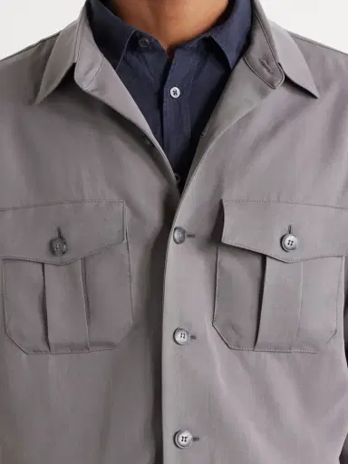 Canali Lyocell Overshirt - Men | Thumbnail 5