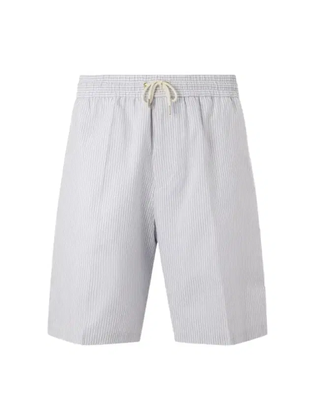 Straight-Leg Striped Cotton Drawstring Shorts - Men