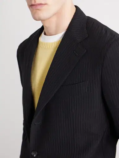 J. Mueser Seersucker Virgin Wool Suit Jacket - Men | Thumbnail 5 J. Mueser Seersucker Virgin Wool Suit Jacket - Men | Thumbnail 5