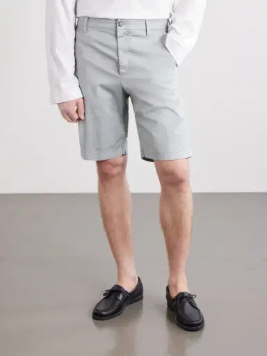Canali Straight-Leg Stretch Cotton-Blend Gabardine Shorts - Men | Thumbnail 3 Canali Straight-Leg Stretch Cotton-Blend Gabardine Shorts - Men | Thumbnail 3