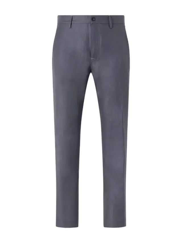 Straight-Leg Wool and Linen-Blend Twill Suit Trousers - Men