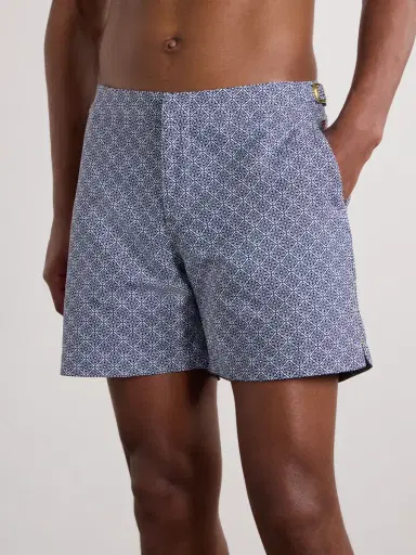 Orlebar Brown Bulldog Straight-Leg Mid-Length Printed Swim Shorts - Men | Thumbnail 2 Orlebar Brown Bulldog Straight-Leg Mid-Length Printed Swim Shorts - Men | Thumbnail 2