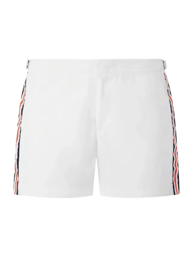 Orlebar Brown Setter Straight-Leg Short-Length Striped Swim Shorts - Men