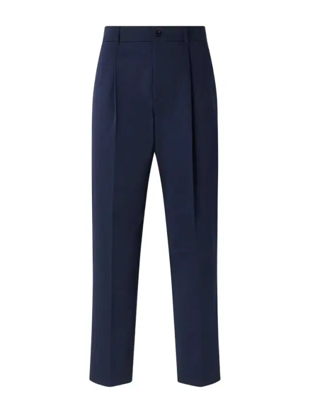 Valentino Garavani VLogo Straight-Leg Pleated Cotton-Gabardine Trousers - Men