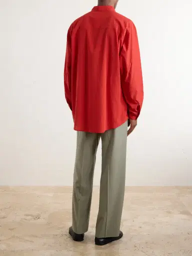Auralee Cotton-Poplin Shirt - Men | Thumbnail 4 Auralee Cotton-Poplin Shirt - Men | Thumbnail 4