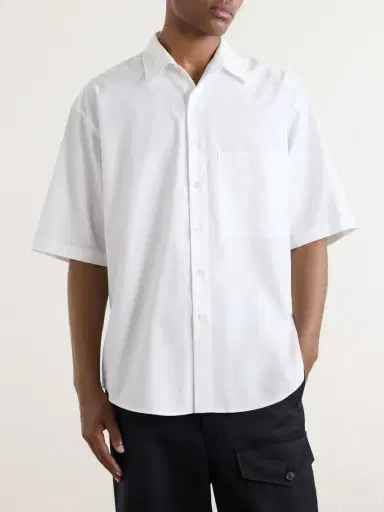 Auralee Cotton-Poplin Shirt - Men | Thumbnail 3 Auralee Cotton-Poplin Shirt - Men | Thumbnail 3
