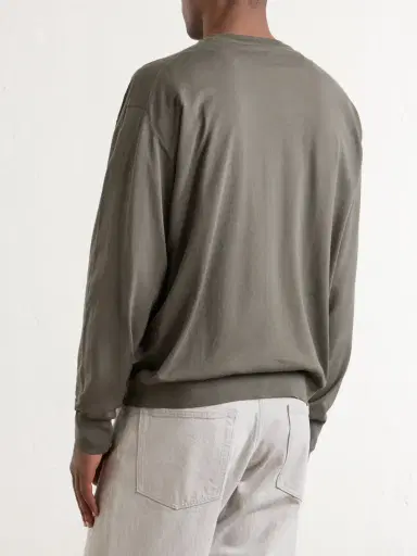 Auralee Luster Knitted T-Shirt - Men | Thumbnail 4 Auralee Luster Knitted T-Shirt - Men | Thumbnail 4