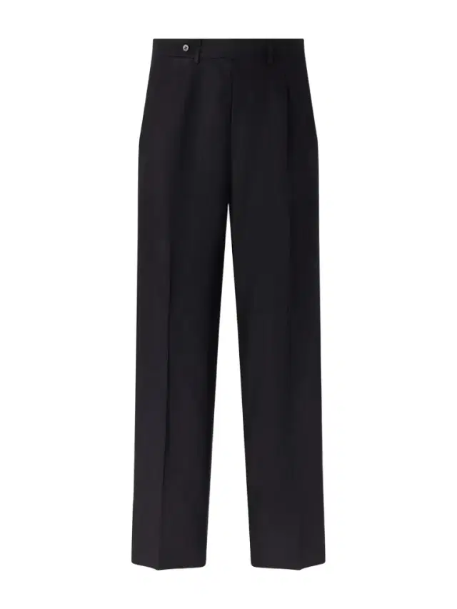 Wide-Leg Pleated Linen Trousers - Men