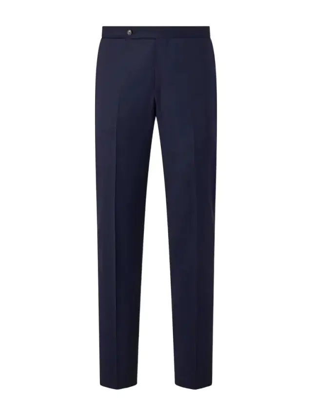 Straight-Leg Wool-Blend Suit Trousers - Men