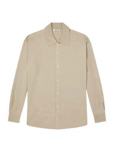 Auralee Knitted Silk Shirt - Men | Thumbnail 1