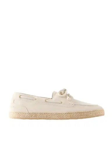 Brunello Cucinelli Suede Boat Shoes - Men | Thumbnail 1 Brunello Cucinelli Suede Boat Shoes - Men | Thumbnail 1