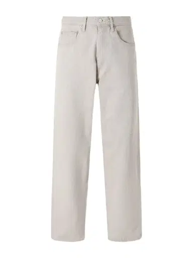 Auralee Wide-Leg Twist Brown Cotton Jeans - Men | Thumbnail 1 Auralee Wide-Leg Twist Brown Cotton Jeans - Men | Thumbnail 1