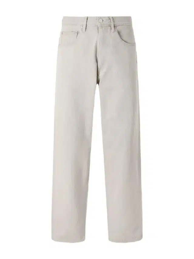 Auralee Wide-Leg Twist Brown Cotton Jeans - Men
