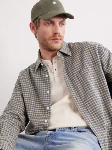 Drake's Logo-Embroidered Cotton-Twill Baseball Cap - Men | Thumbnail 3