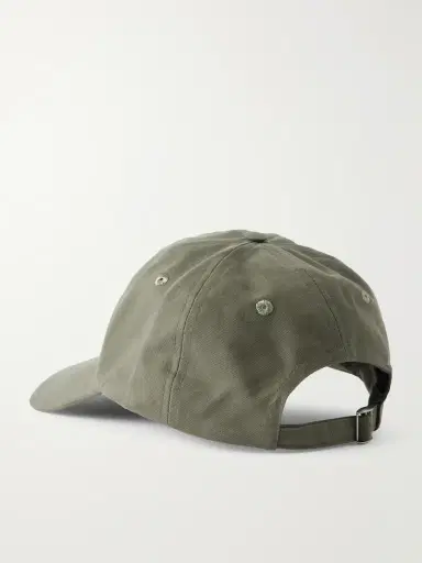 Drake's Logo-Embroidered Cotton-Twill Baseball Cap - Men | Thumbnail 4