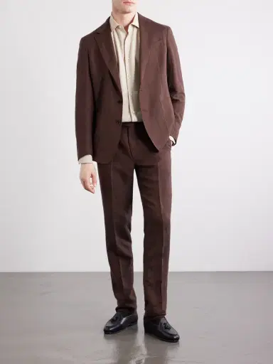 Ralph Lauren Purple Label Silk and Linen-Blend Suit Jacket - Men | Thumbnail 2 Ralph Lauren Purple Label Silk and Linen-Blend Suit Jacket - Men | Thumbnail 2