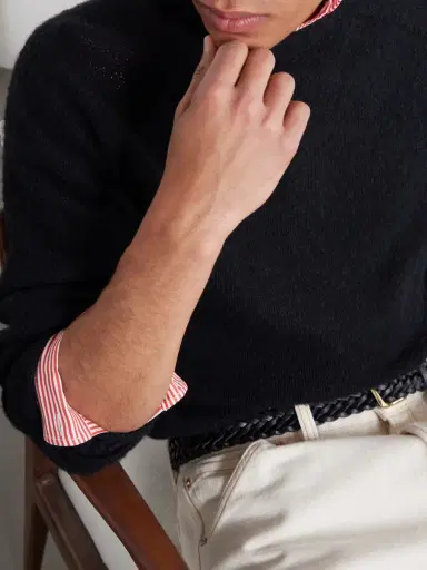 Drake's Brushed-Wool Sweater - Men | Thumbnail 5