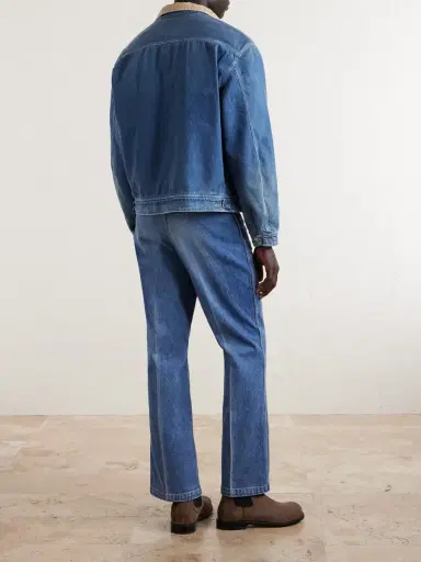 KAPITAL Virgin Mary Reversible Corduroy-Trimmed Denim Jacket - Men | Thumbnail 4 KAPITAL Virgin Mary Reversible Corduroy-Trimmed Denim Jacket - Men | Thumbnail 4