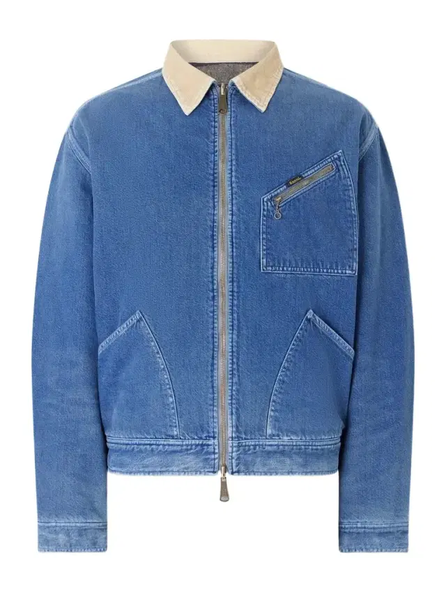 KAPITAL Virgin Mary Reversible Corduroy-Trimmed Denim Jacket - Men