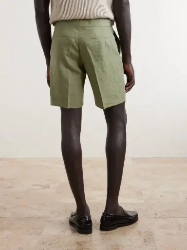 Orlebar Brown Straight-Leg Cotton Shorts - Men | Thumbnail 4 Orlebar Brown Straight-Leg Cotton Shorts - Men | Thumbnail 4