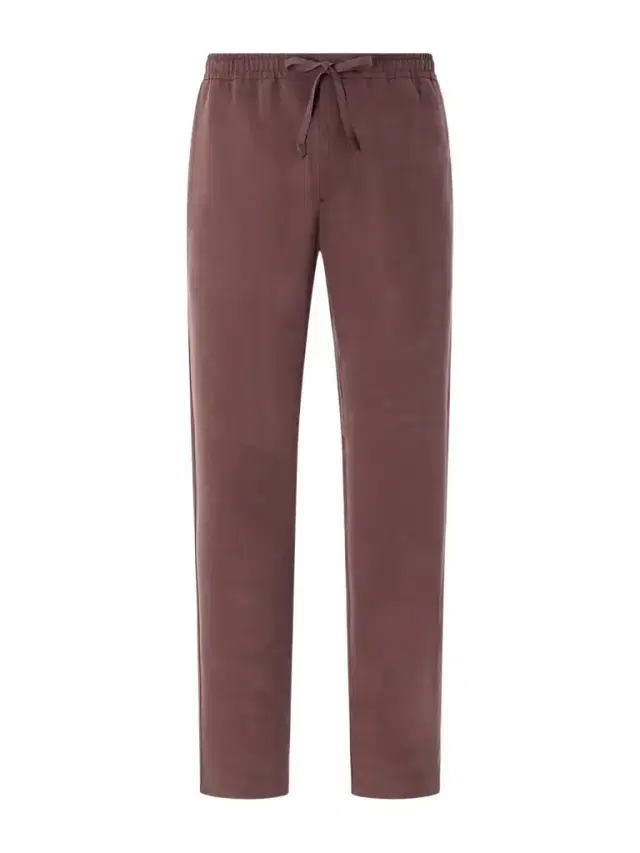 Canali Straight-Leg Lyocell Drawstring Trousers - Men