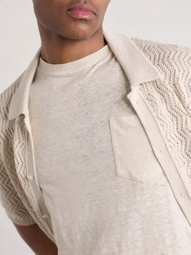 Ralph Lauren Purple Label Linen-Jersey T-Shirt - Men | Thumbnail 5 Ralph Lauren Purple Label Linen-Jersey T-Shirt - Men | Thumbnail 5