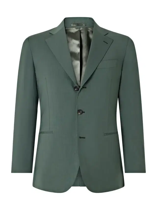 Weaverly Virgin Wool Suit Jacket - Men