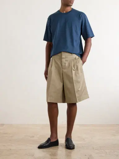 Auralee Luster Cotton-Jersey T-Shirt - Men | Thumbnail 2