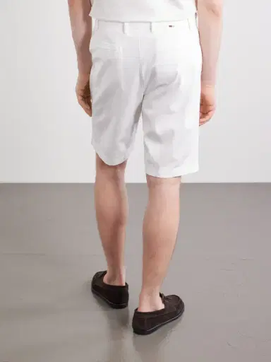 Canali Straight-Leg Stretch Cotton-Blend Gabardine Shorts - Men | Thumbnail 4 Canali Straight-Leg Stretch Cotton-Blend Gabardine Shorts - Men | Thumbnail 4