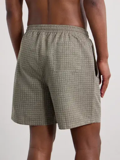 Brunello Cucinelli Straight-Leg Mid-Length Printed Swim Shorts - Men | Thumbnail 3 Brunello Cucinelli Straight-Leg Mid-Length Printed Swim Shorts - Men | Thumbnail 3