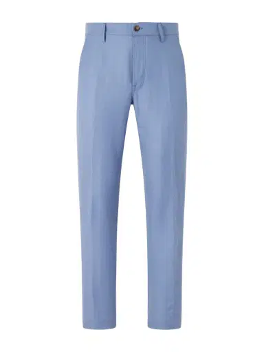 Canali Straight-Leg Wool and Linen-Blend Twill Suit Trousers - Men | Thumbnail 1
