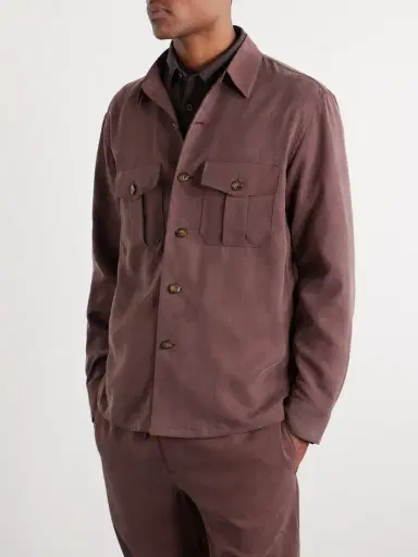 Canali Lyocell Overshirt - Men | Thumbnail 3