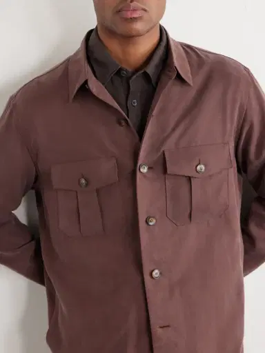 Canali Lyocell Overshirt - Men | Thumbnail 5