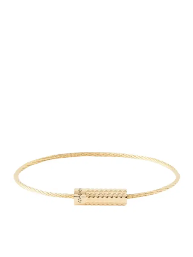 11g Pyramid 18-Karat Gold Bracelet - Men