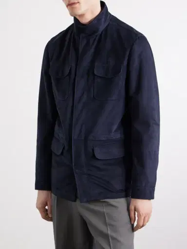 Thom Sweeney Field Suede Jacket - Men | Thumbnail 3