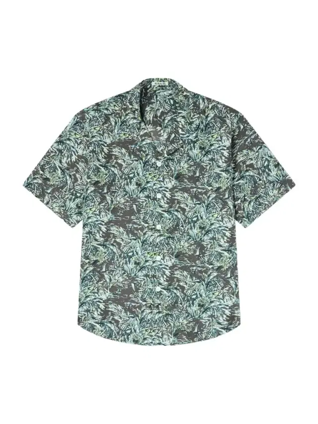 Printed Silk Satin Shirt - Men