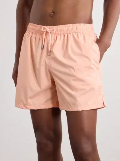 Thom Sweeney Straight-Leg Mid-Length Swim Shorts - Men | Thumbnail 2 Thom Sweeney Straight-Leg Mid-Length Swim Shorts - Men | Thumbnail 2