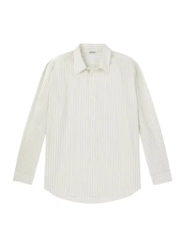 Auralee Striped Wool-Poplin Shirt - Men