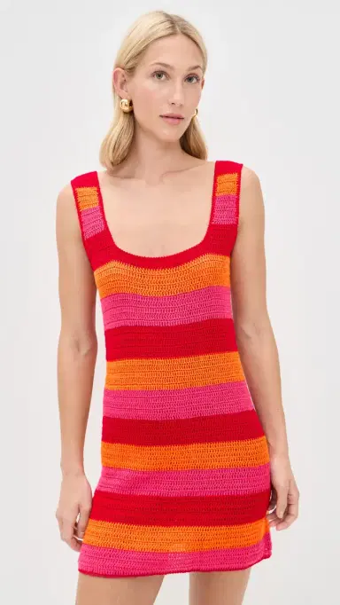 Show Me Your Mumu Day Trip Dress Oasis Stripe | Thumbnail 2 Show Me Your Mumu Day Trip Dress Oasis Stripe | Thumbnail 2