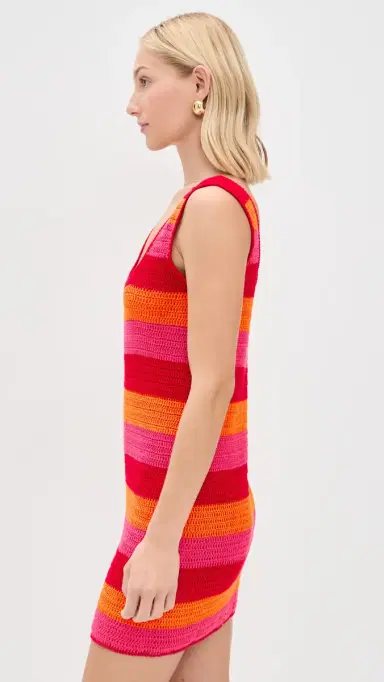 Show Me Your Mumu Day Trip Dress Oasis Stripe | Thumbnail 4 Show Me Your Mumu Day Trip Dress Oasis Stripe | Thumbnail 4